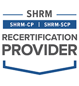 Society of Human Resource Management Recertification Approved Provider Seal